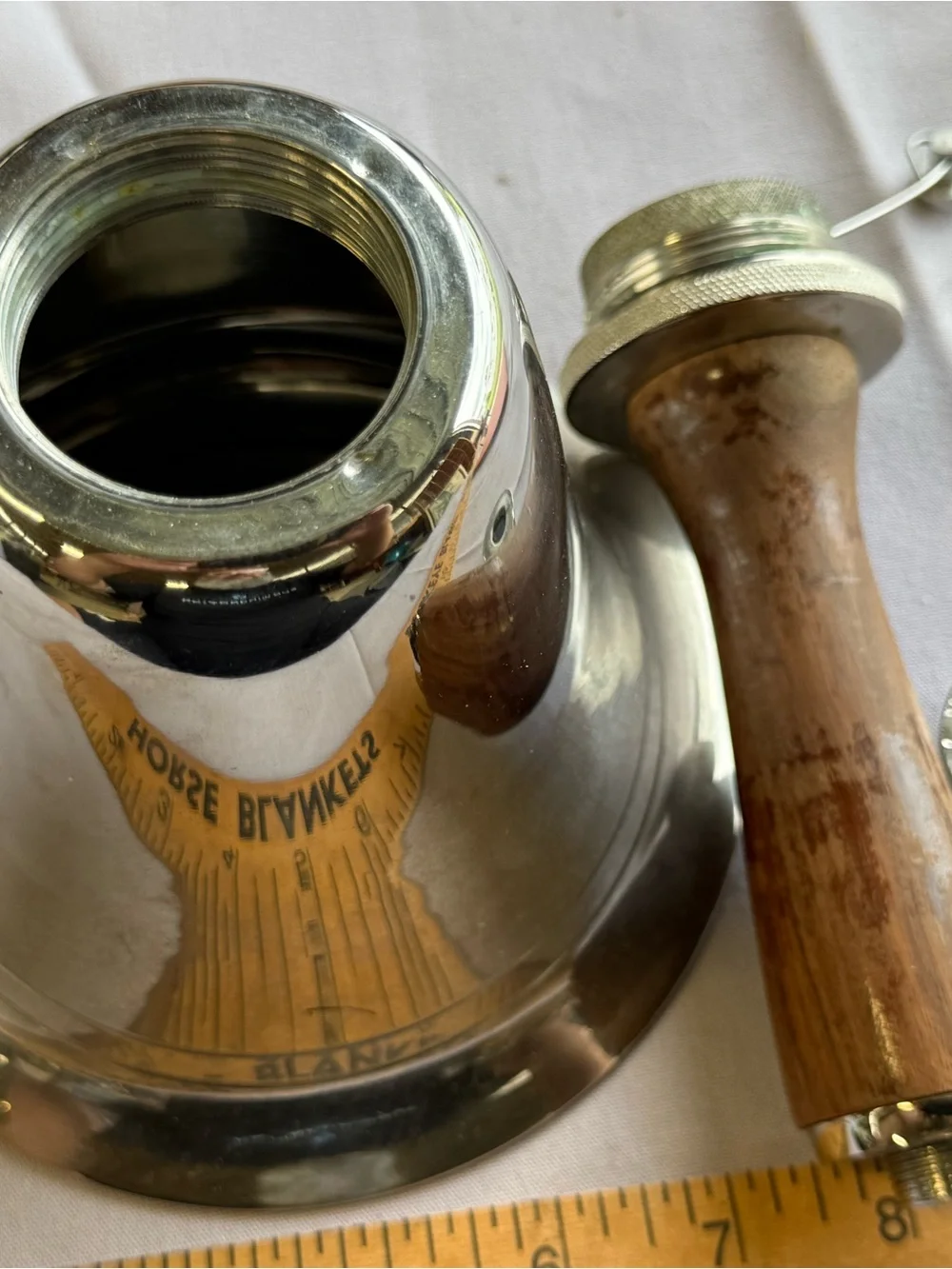 Bruce de Montmorency silverplate wood